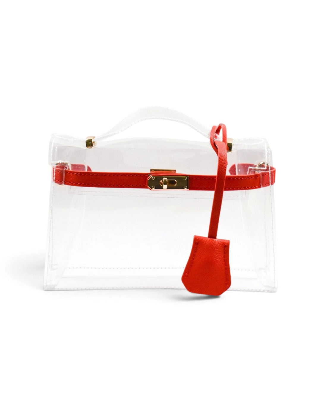 Mini Andrea Clear Stadium Crossbody Bag