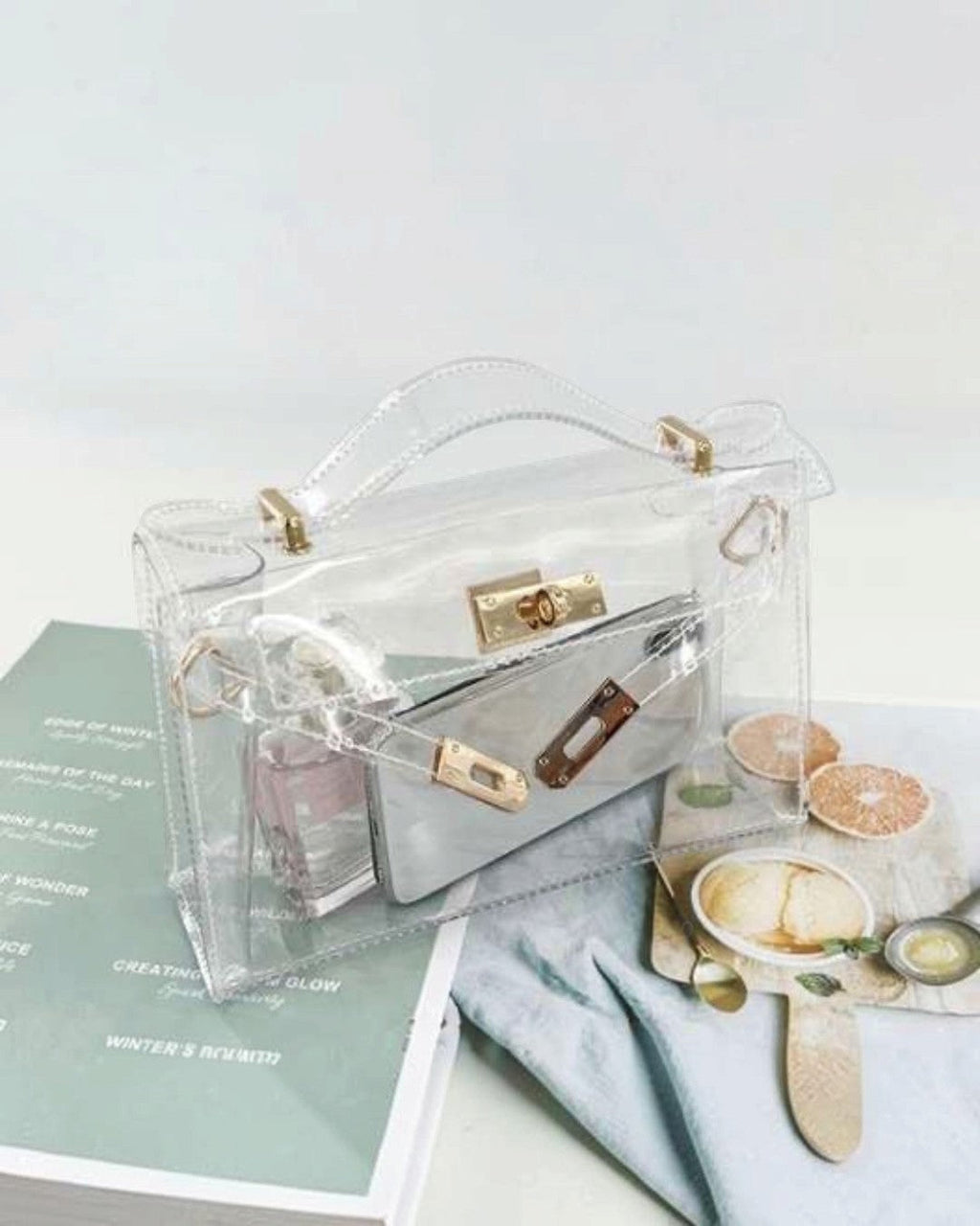 Mini Andrea Clear Stadium Crossbody Bag