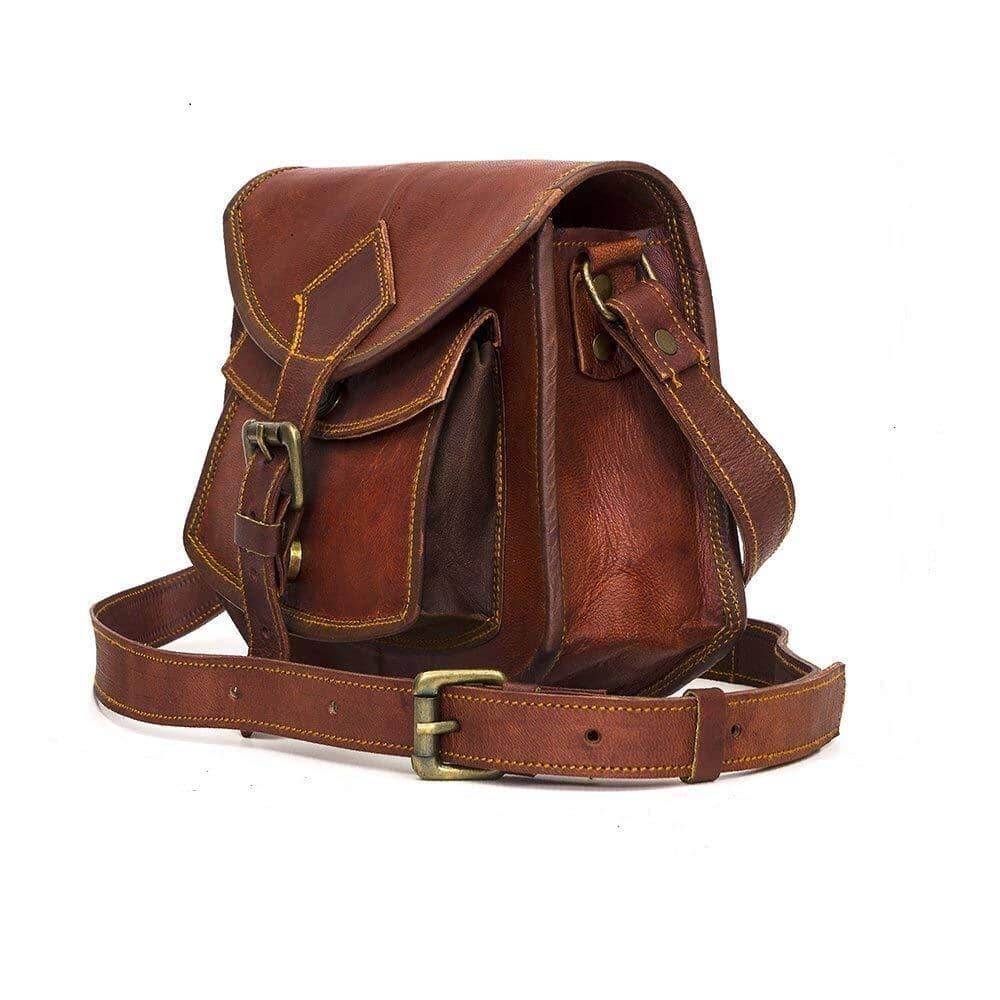 Bennett Full-Grain Leather Crossbody Bag