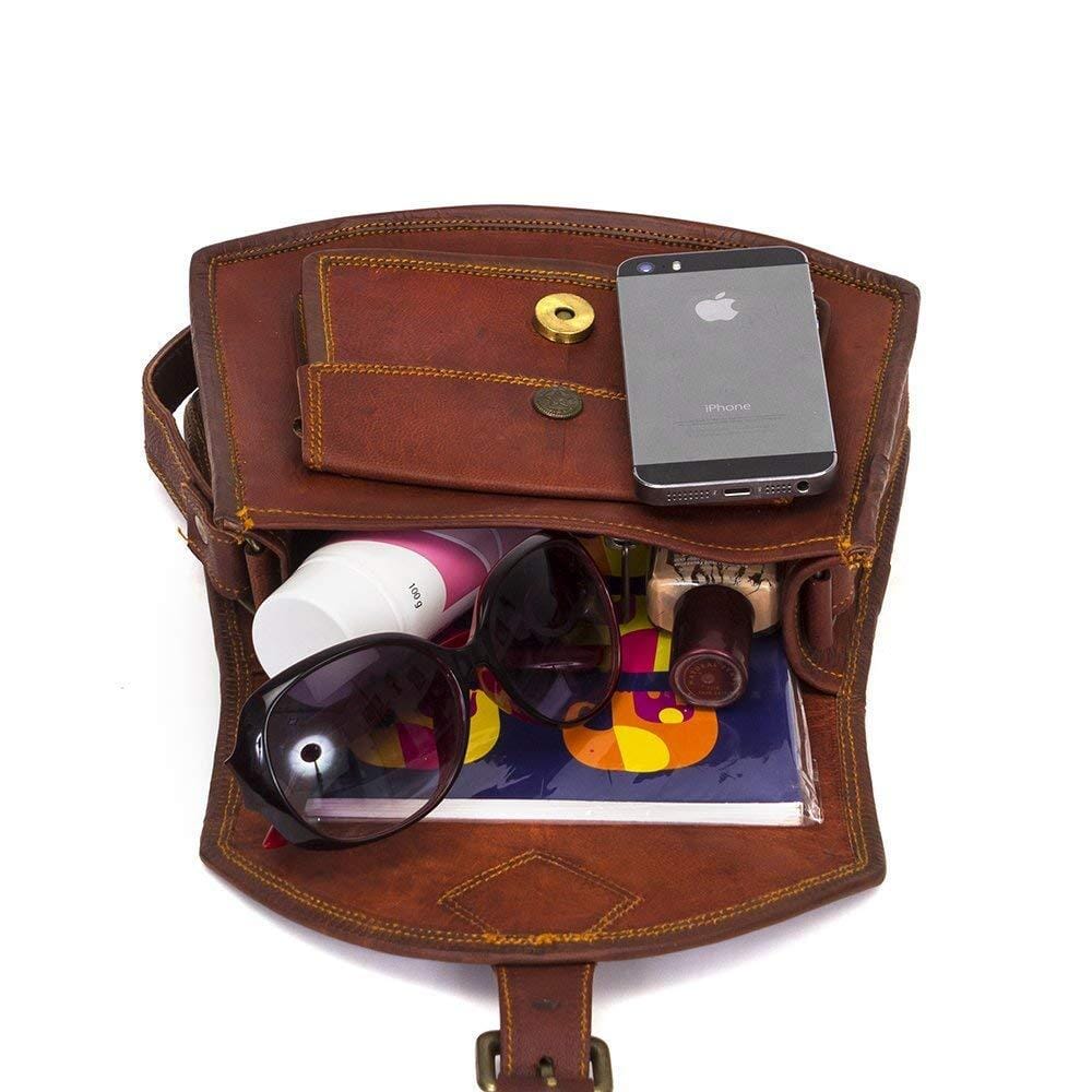 Bennett Full-Grain Leather Crossbody Bag