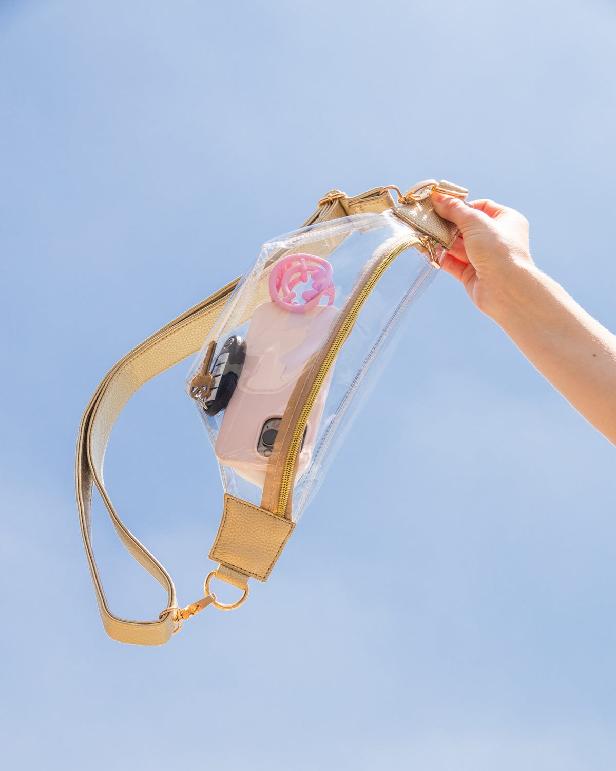 Clear Stadium & Concert Belt Bag