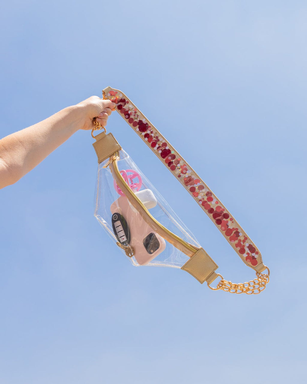 Clear Stadium & Concert Belt Bag