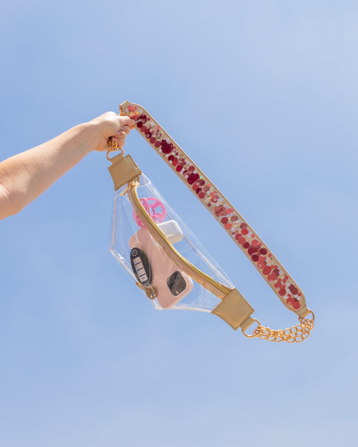 Clear Stadium & Concert Belt Bag