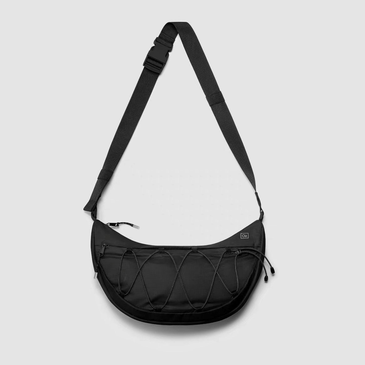 Airy Water-Resistant Crescent Sling Bag