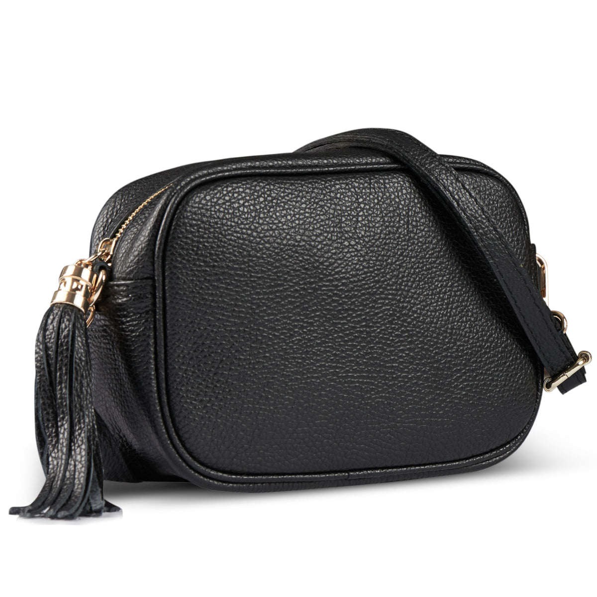 Parma Italian Full-Grain Leather Crossbody Bag