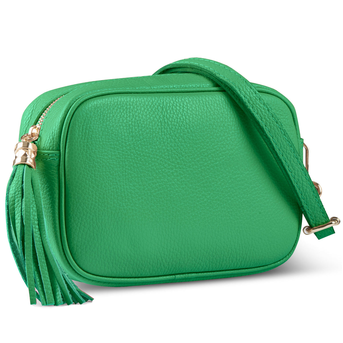 Parma Italian Full-Grain Leather Crossbody Bag