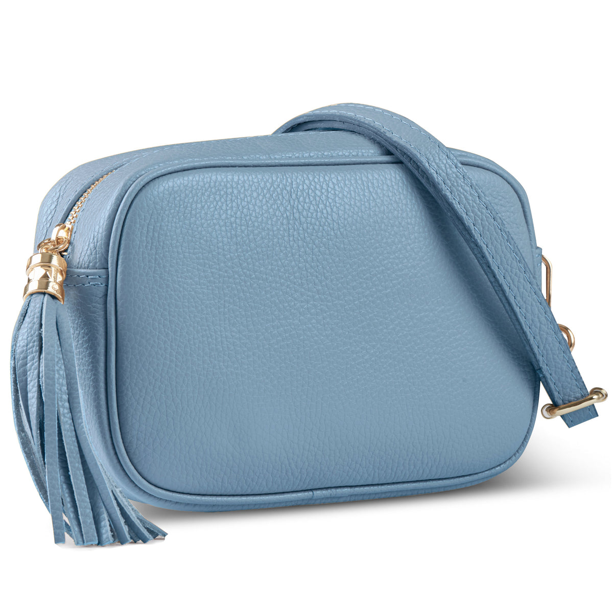 Parma Italian Full-Grain Leather Crossbody Bag