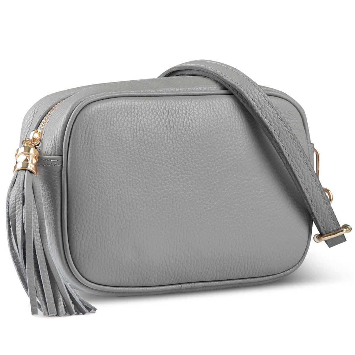 Parma Italian Full-Grain Leather Crossbody Bag