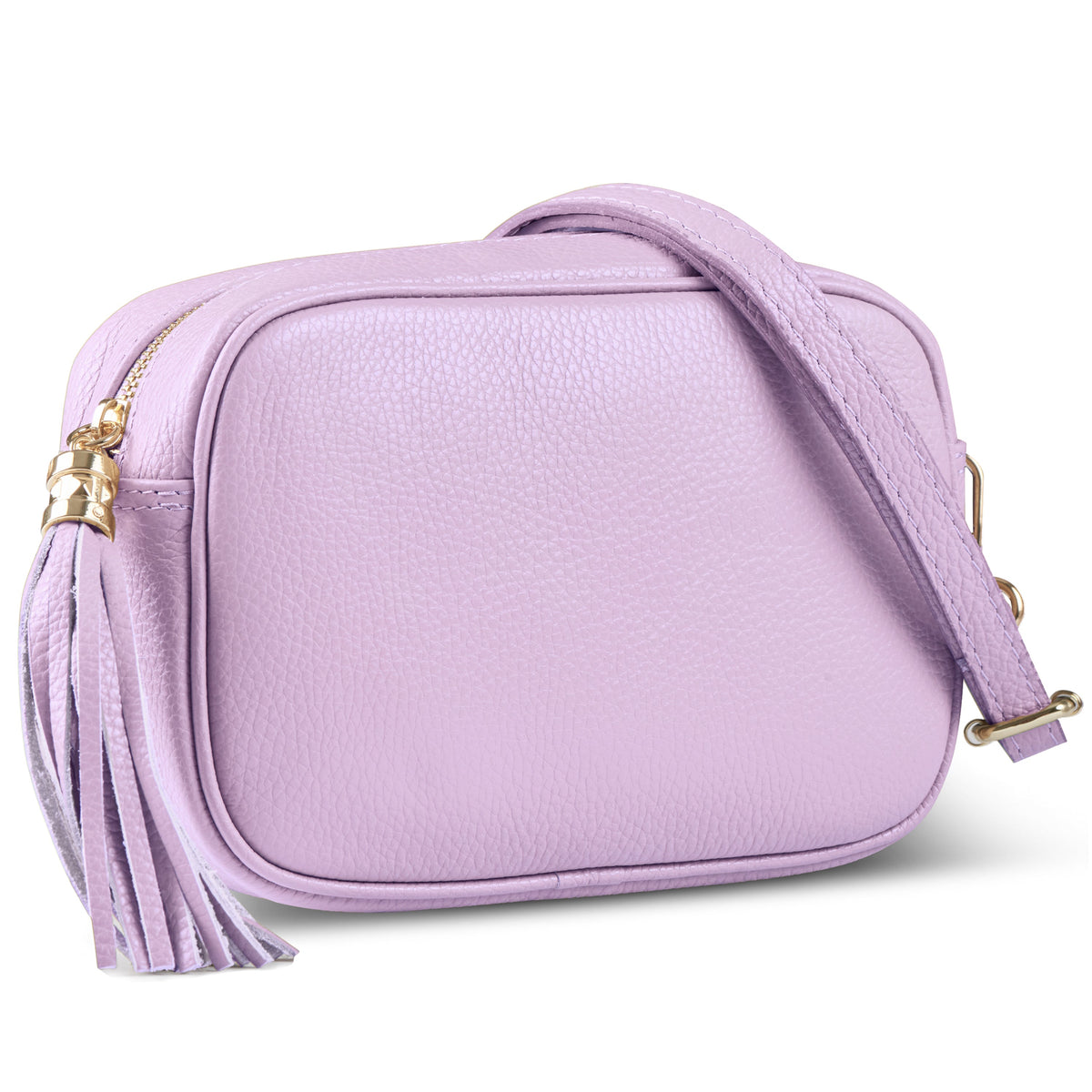 Parma Italian Full-Grain Leather Crossbody Bag
