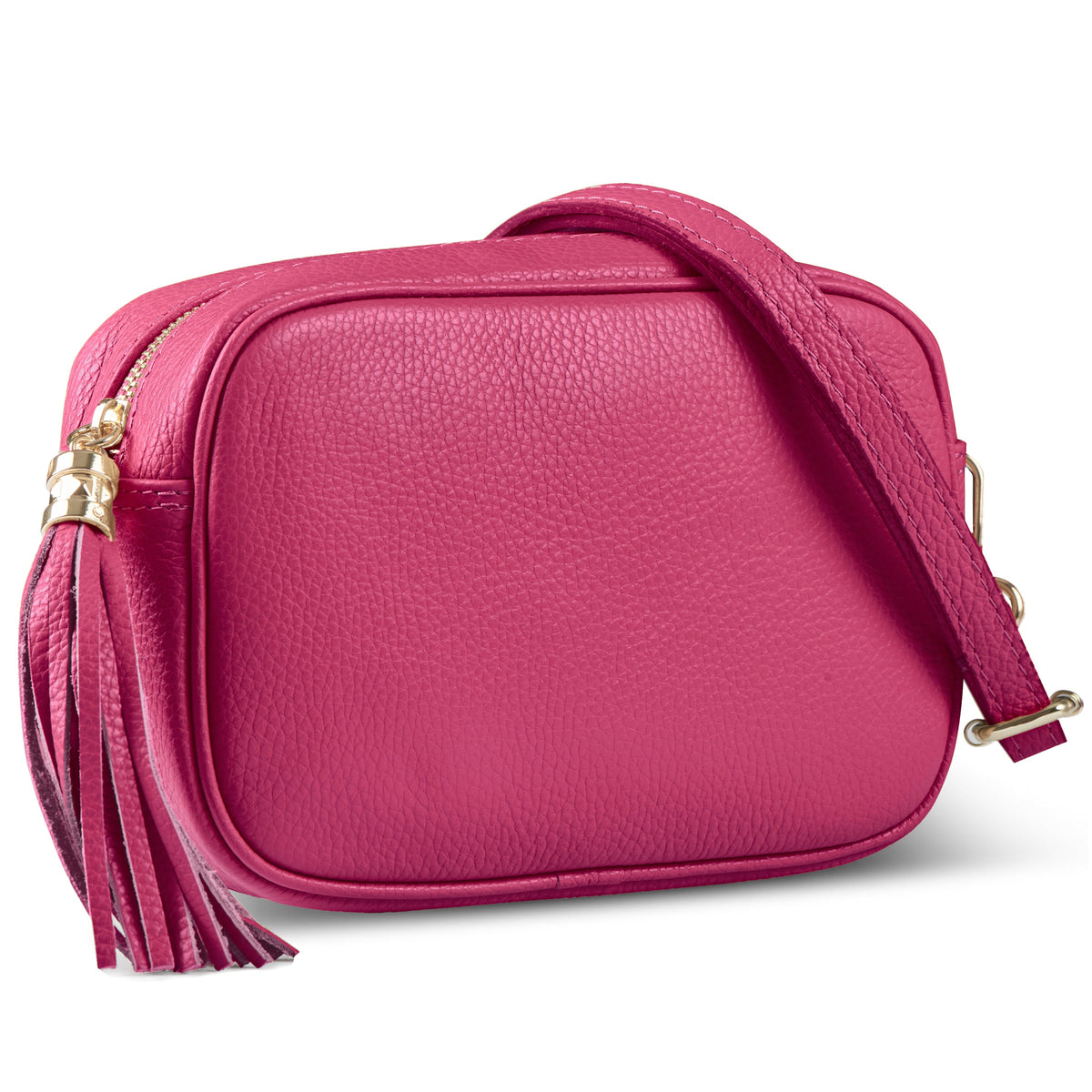Parma Italian Full-Grain Leather Crossbody Bag