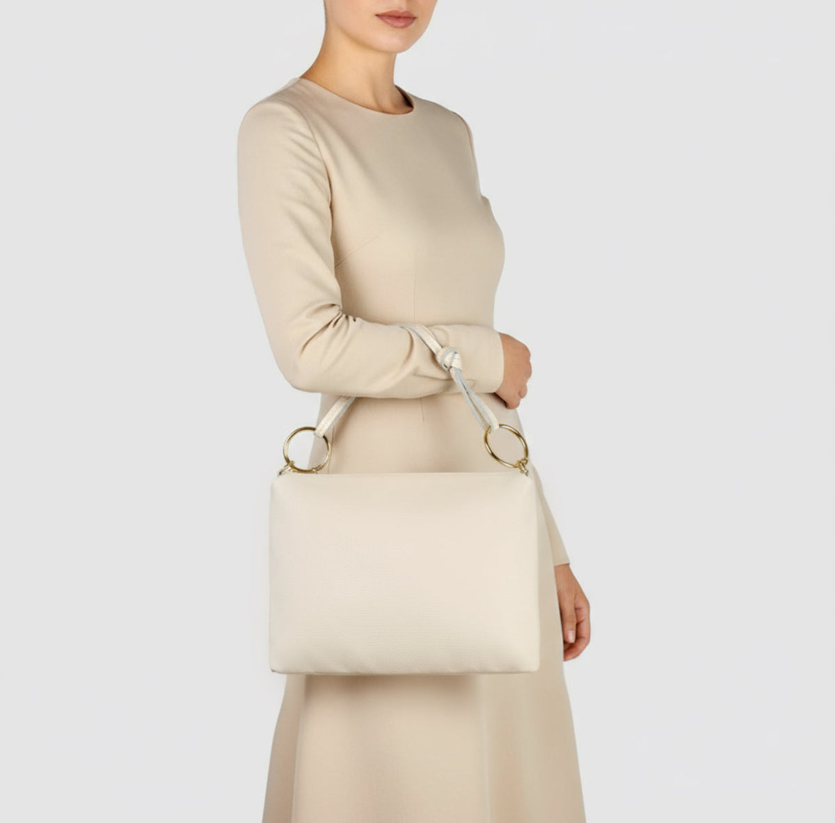 Livorno Italian Full-Grain Leather Shoulder & Crossbody Bag