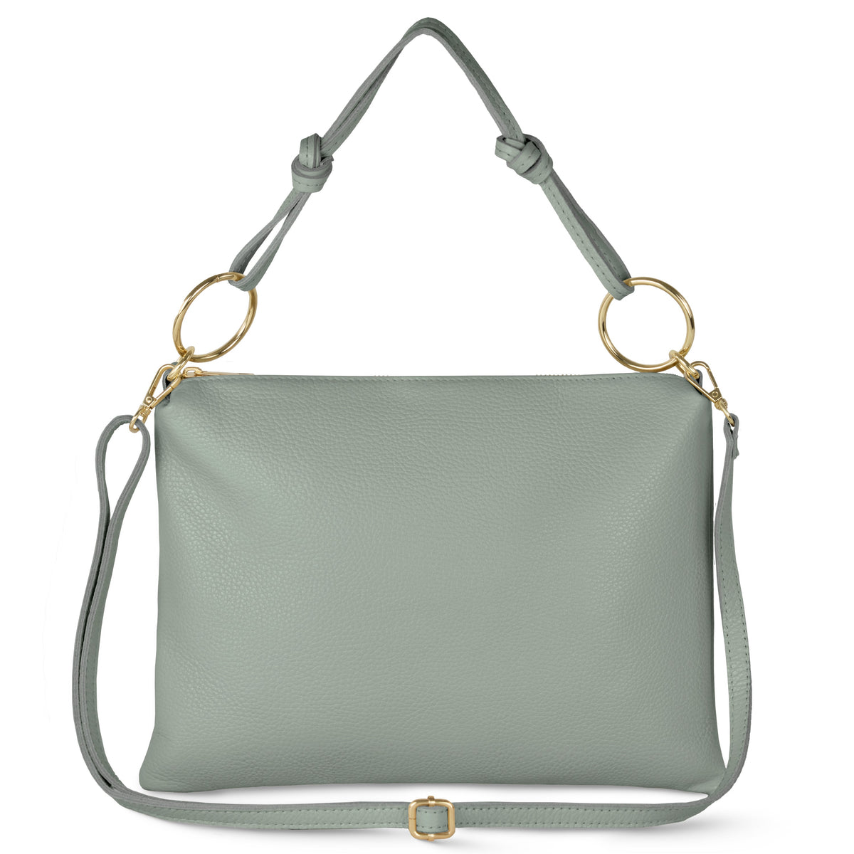 Livorno Italian Full-Grain Leather Shoulder & Crossbody Bag