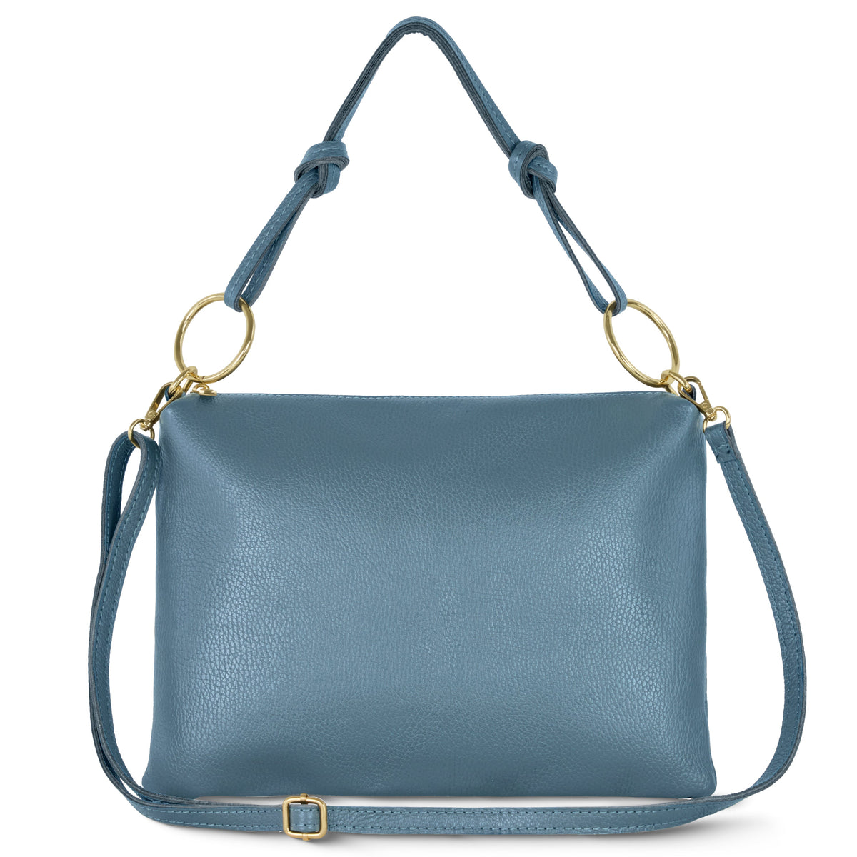 Livorno Italian Full-Grain Leather Shoulder & Crossbody Bag