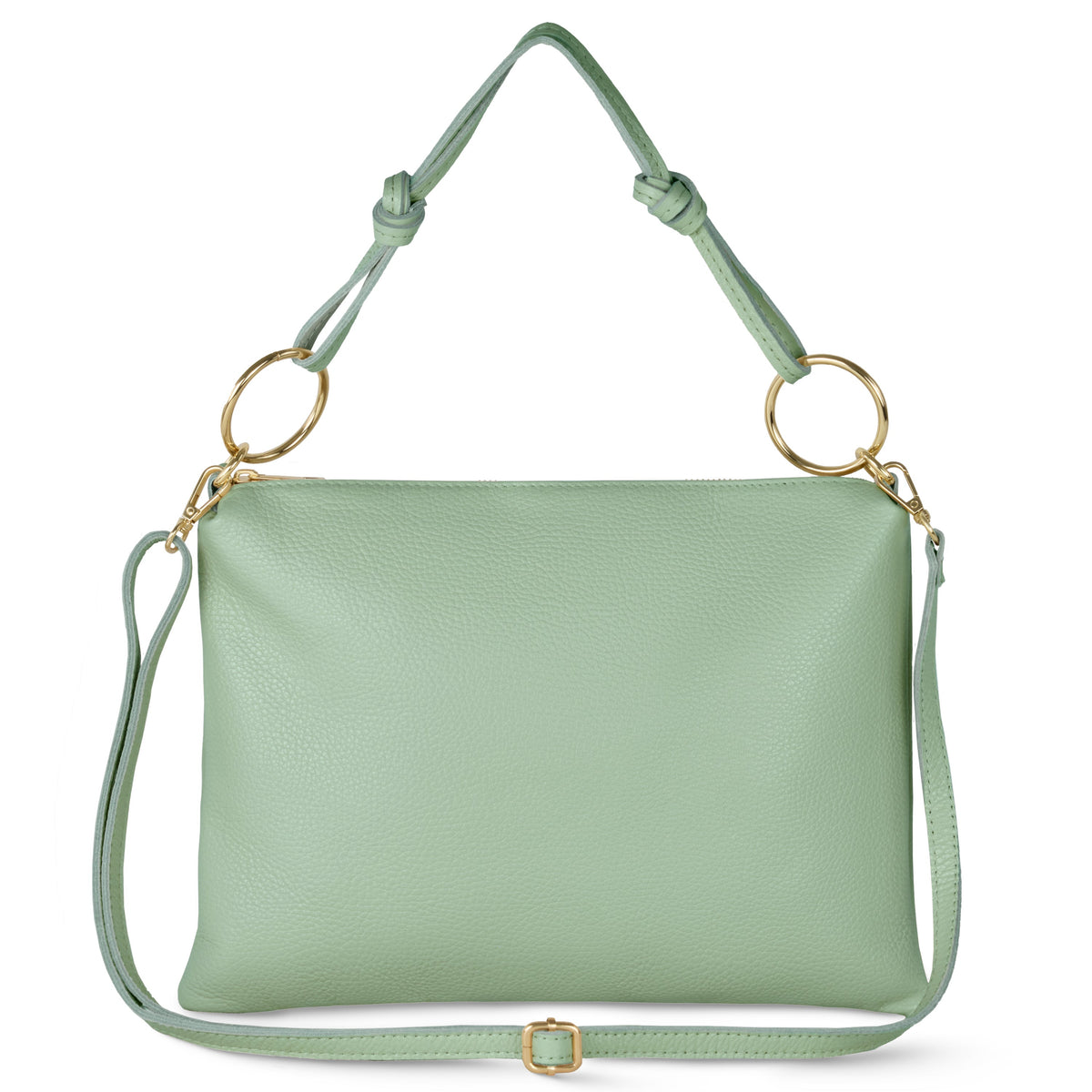 Livorno Italian Full-Grain Leather Shoulder & Crossbody Bag