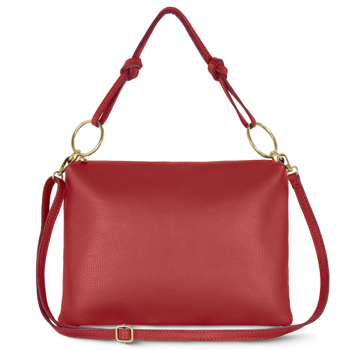 Livorno Italian Full-Grain Leather Shoulder & Crossbody Bag