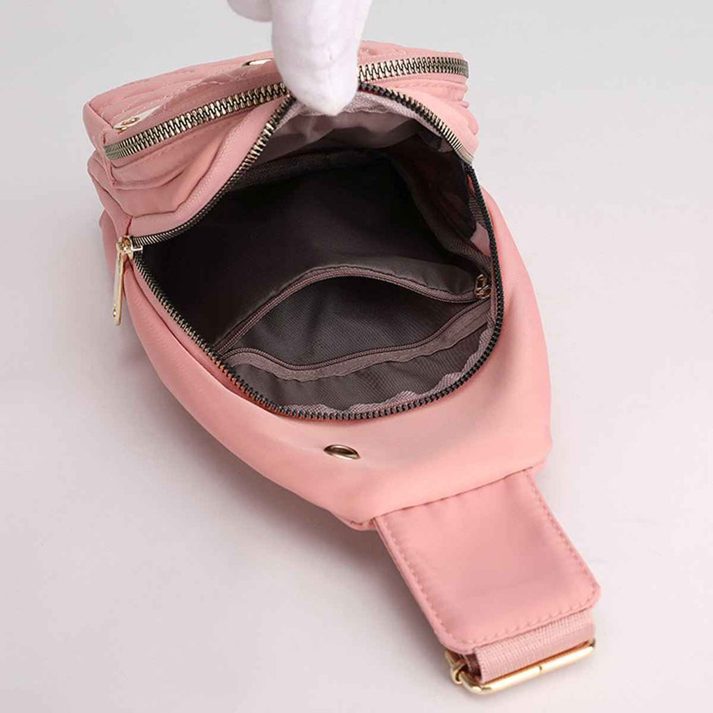 Everyday Water-Resistant Nylon Sling Bag