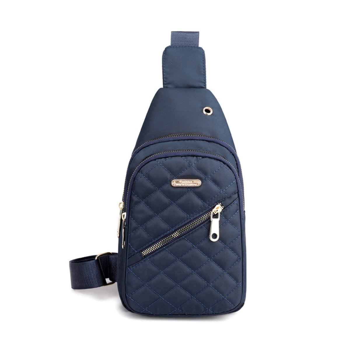 Everyday Water-Resistant Nylon Sling Bag